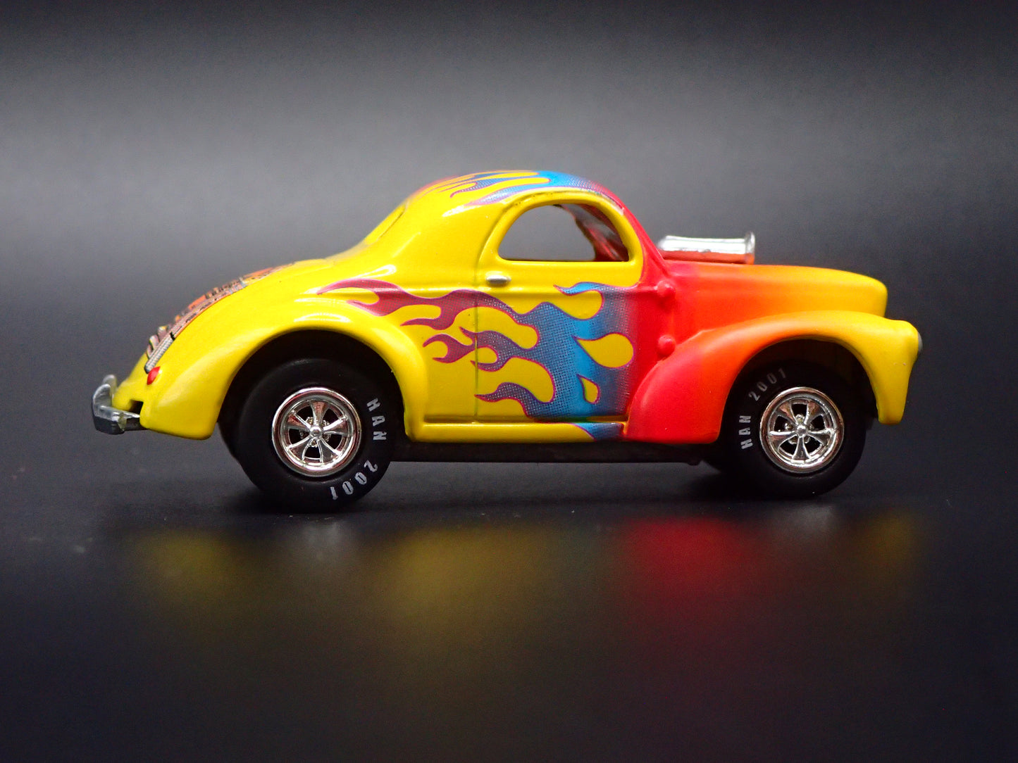 1941 41 WILLY'S COUPE NHRA HOT AUGUST NIGHTS 1:64 SCALE DIECAST MODEL CAR