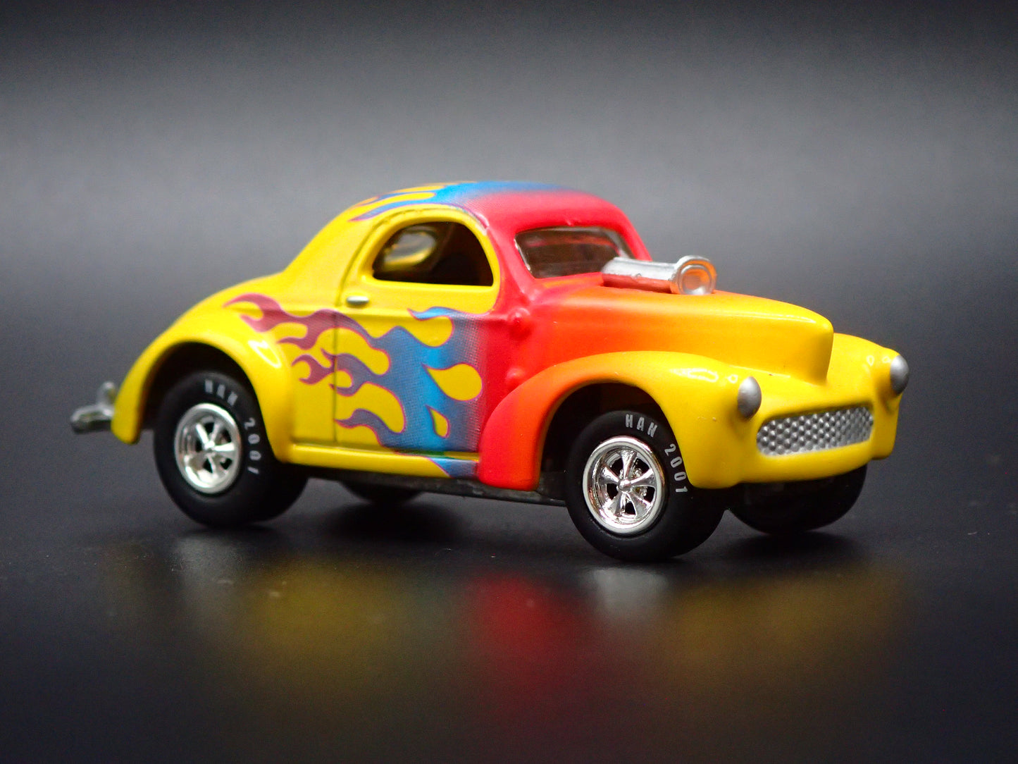 1941 41 WILLY'S COUPE NHRA HOT AUGUST NIGHTS 1:64 SCALE DIECAST MODEL CAR