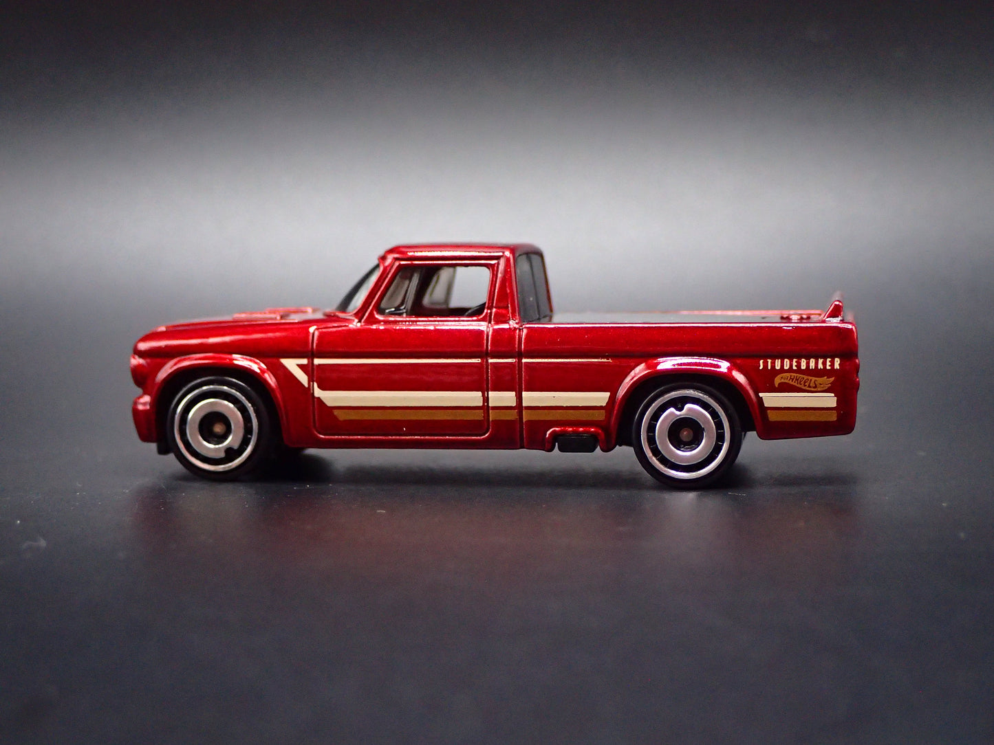 1960-1964 STUDEBAKER CHAMP PICKUP TRUCK BLACK 1:64 SCALE DIECAST MODEL CAR