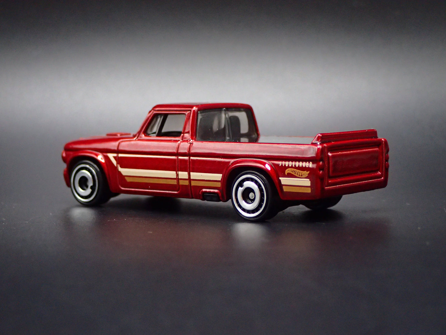 1960-1964 STUDEBAKER CHAMP PICKUP TRUCK BLACK 1:64 SCALE DIECAST MODEL CAR