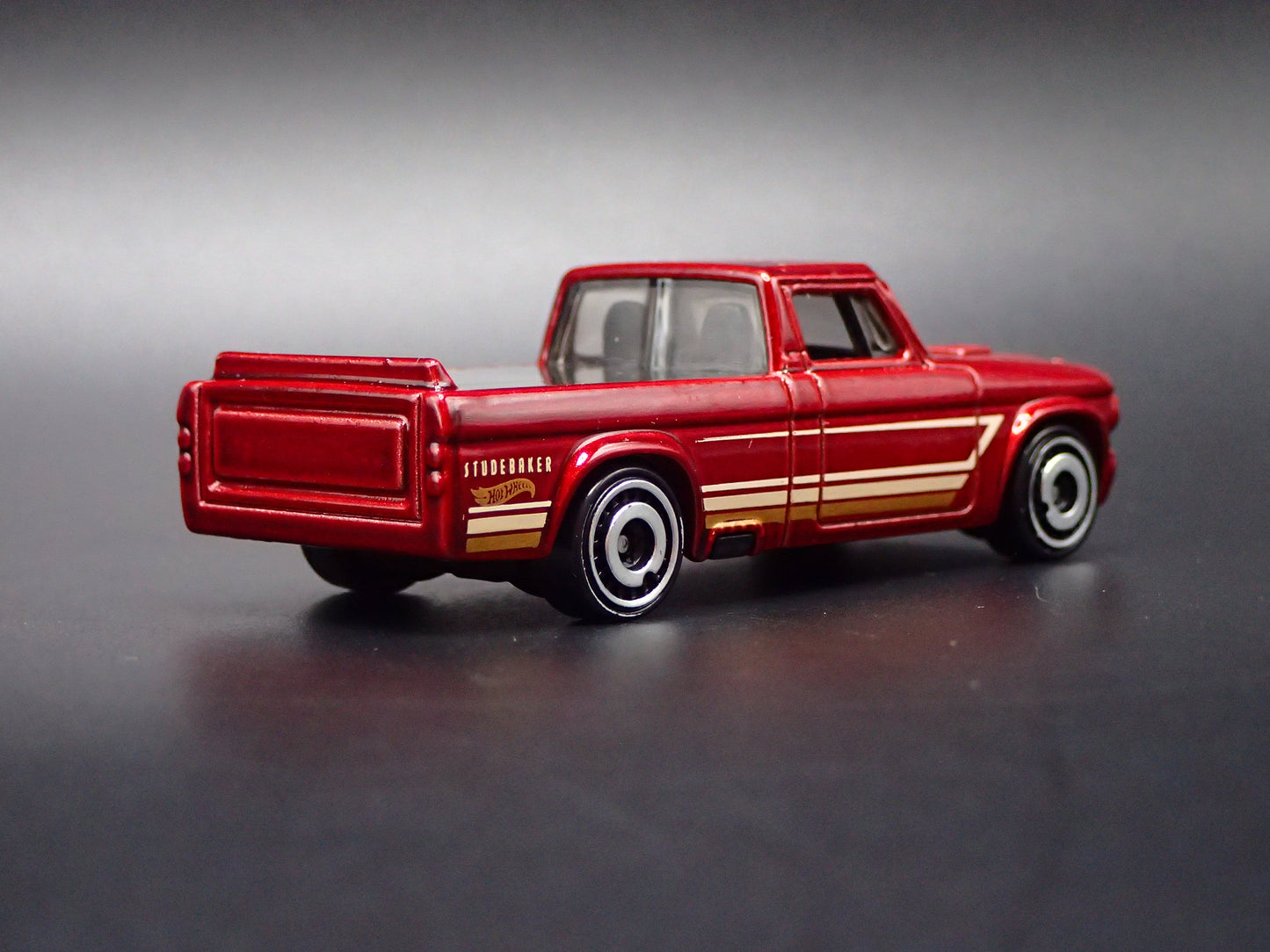 1960-1964 STUDEBAKER CHAMP PICKUP TRUCK BLACK 1:64 SCALE DIECAST MODEL CAR
