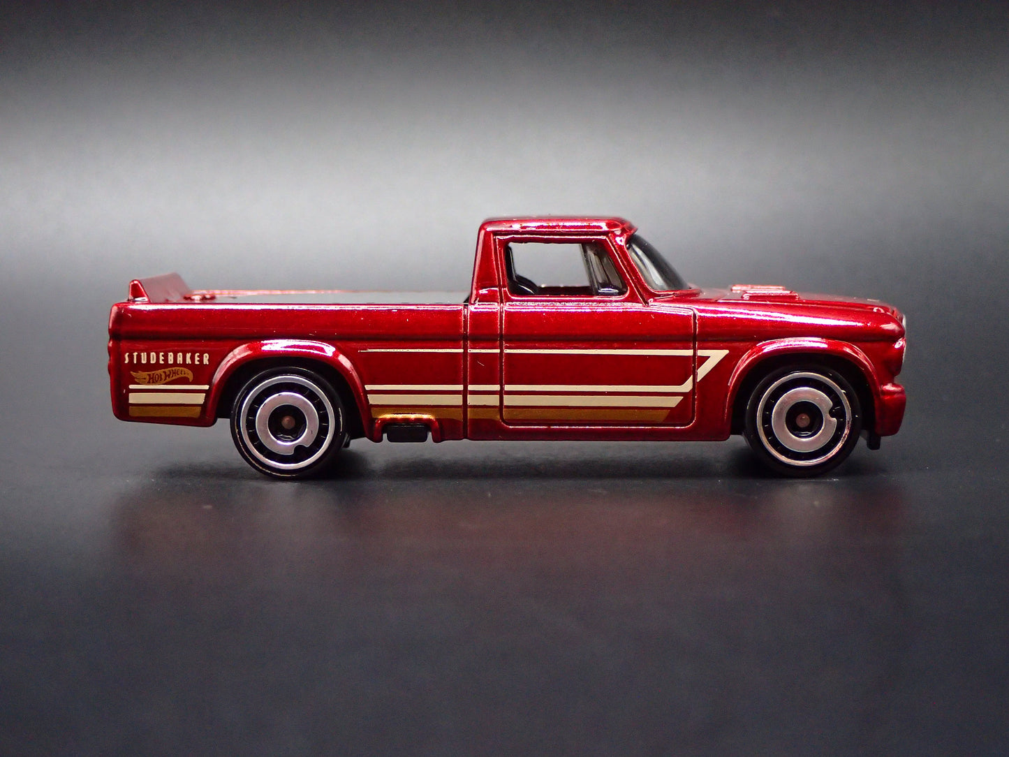 1960-1964 STUDEBAKER CHAMP PICKUP TRUCK BLACK 1:64 SCALE DIECAST MODEL CAR