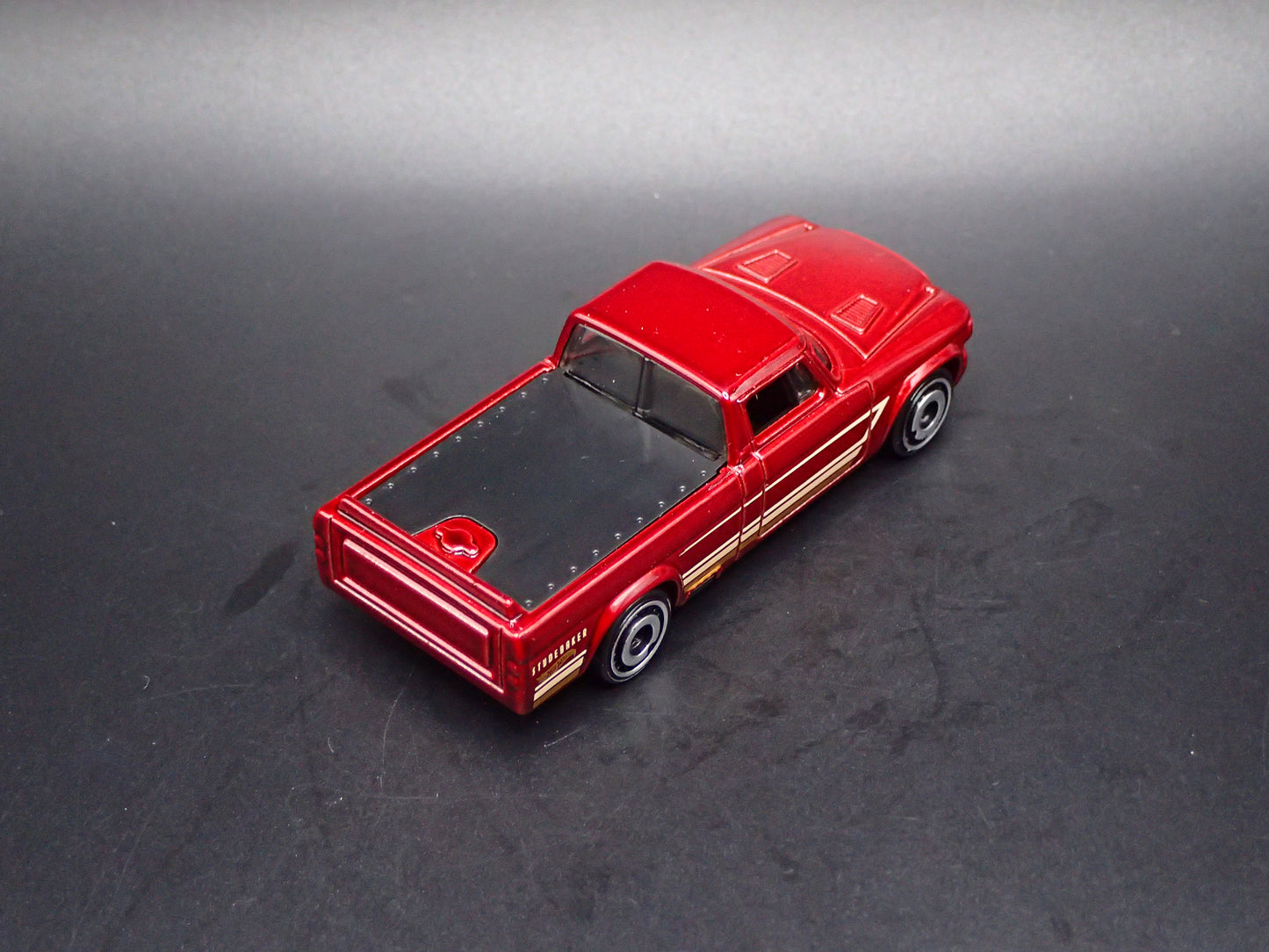 1960-1964 STUDEBAKER CHAMP PICKUP TRUCK BLACK 1:64 SCALE DIECAST MODEL CAR