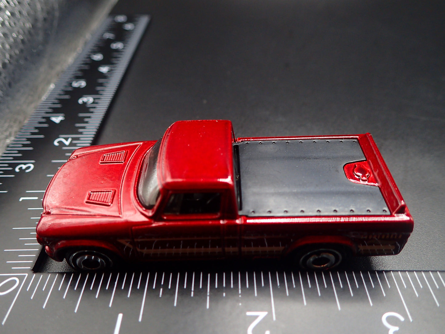 1960-1964 STUDEBAKER CHAMP PICKUP TRUCK BLACK 1:64 SCALE DIECAST MODEL CAR