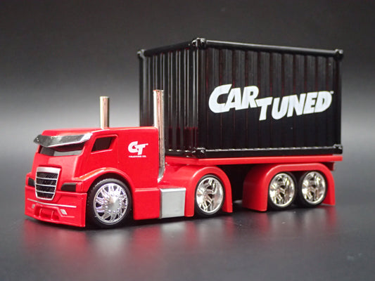 CAR TUNED COOL COE CONTAINER RIG 1:64 SCALE DIORAMA DIECAST MODEL CAR
