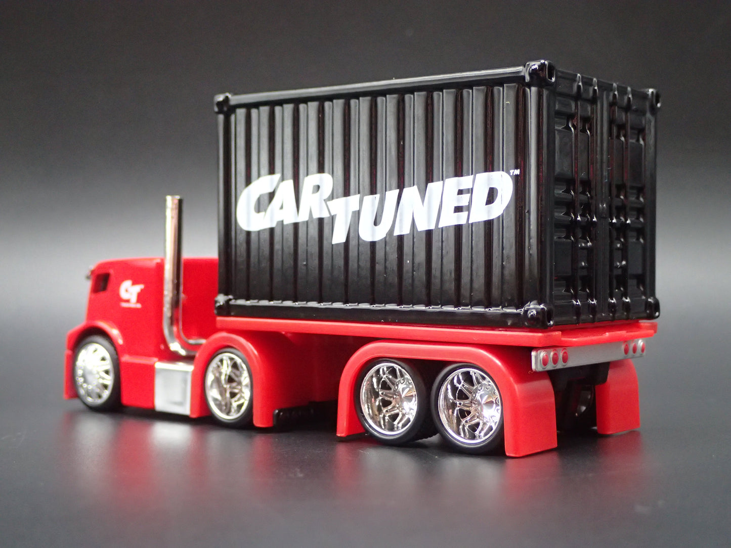 CAR TUNED COOL COE CONTAINER RIG 1:64 SCALE DIORAMA DIECAST MODEL CAR