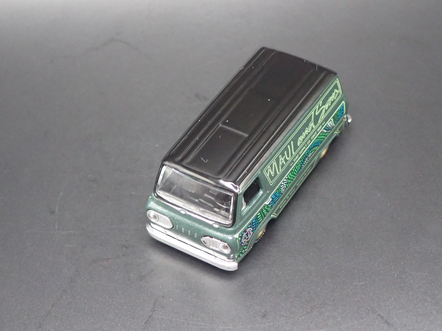 1963 63 FORD ECONOLINE DELIVERY VAN MAUI & SONS GREEN 1:64 DIECAST MODEL CAR