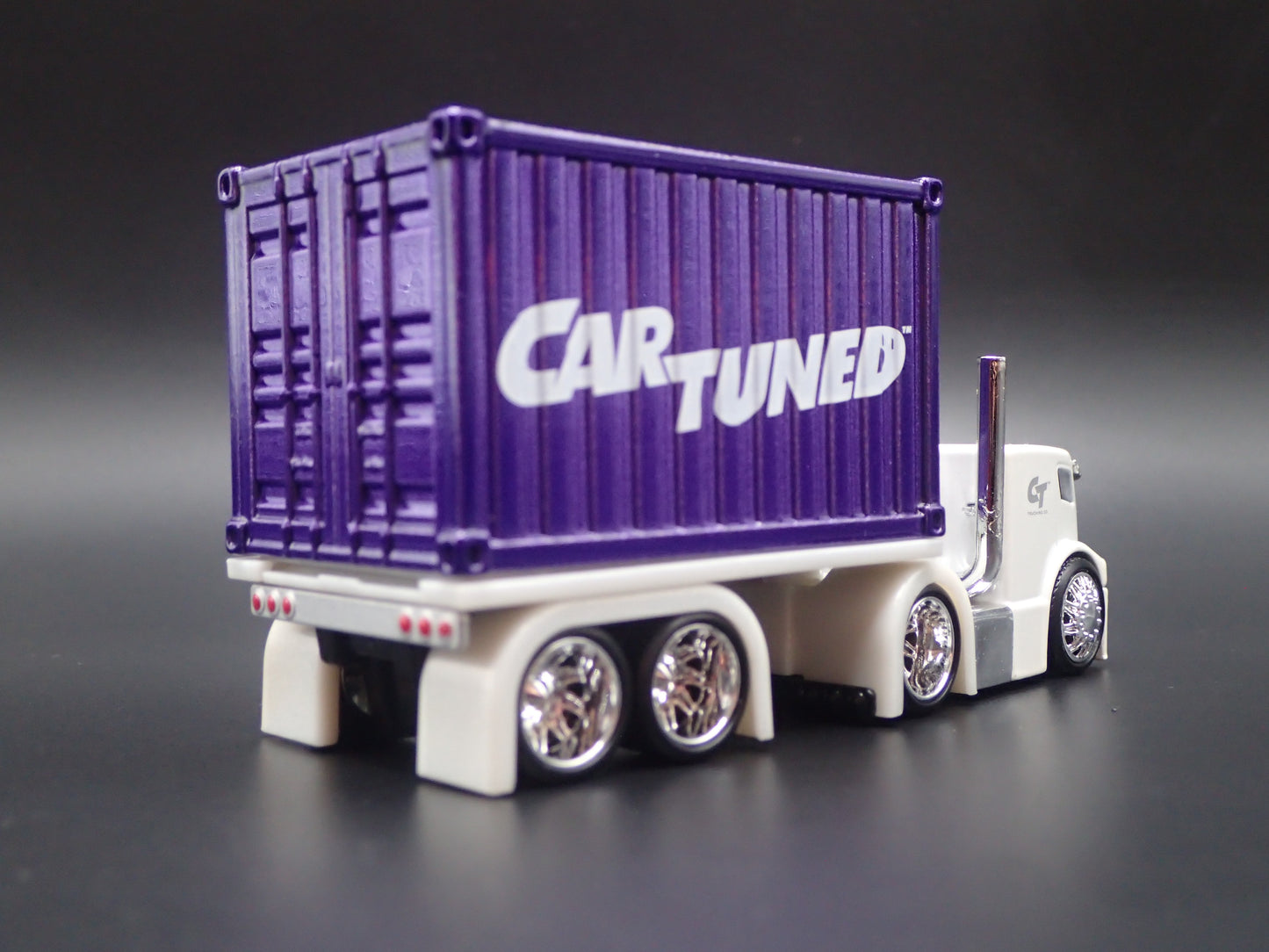 CAR TUNED COOL COE CONTAINER RIG 1:64 SCALE DIORAMA DIECAST MODEL CAR