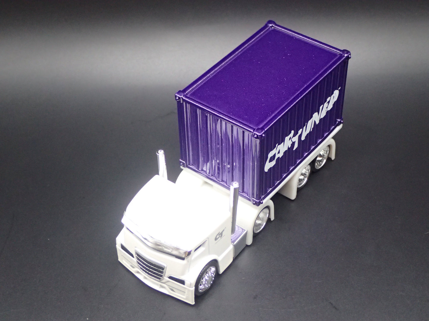 CAR TUNED COOL COE CONTAINER RIG 1:64 SCALE DIORAMA DIECAST MODEL CAR
