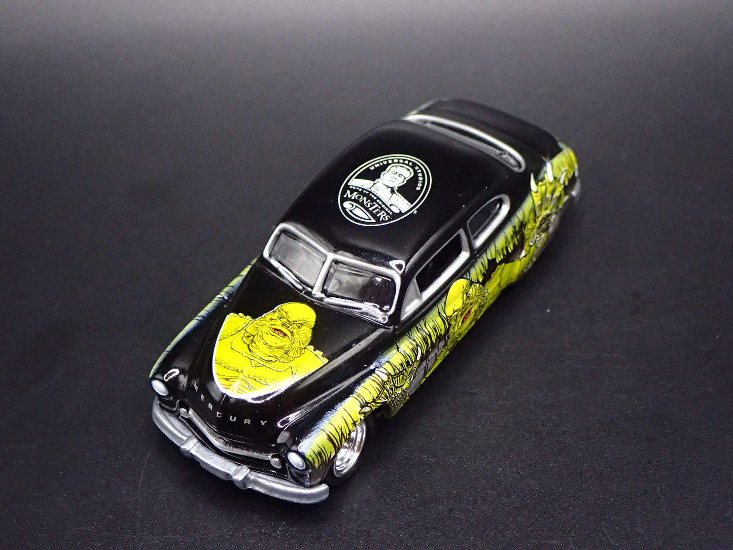 1949 49 MERCURY MERC COUPE CREATURE FROM BLACK LAGOON 1:64 SCALE DIECAST CAR