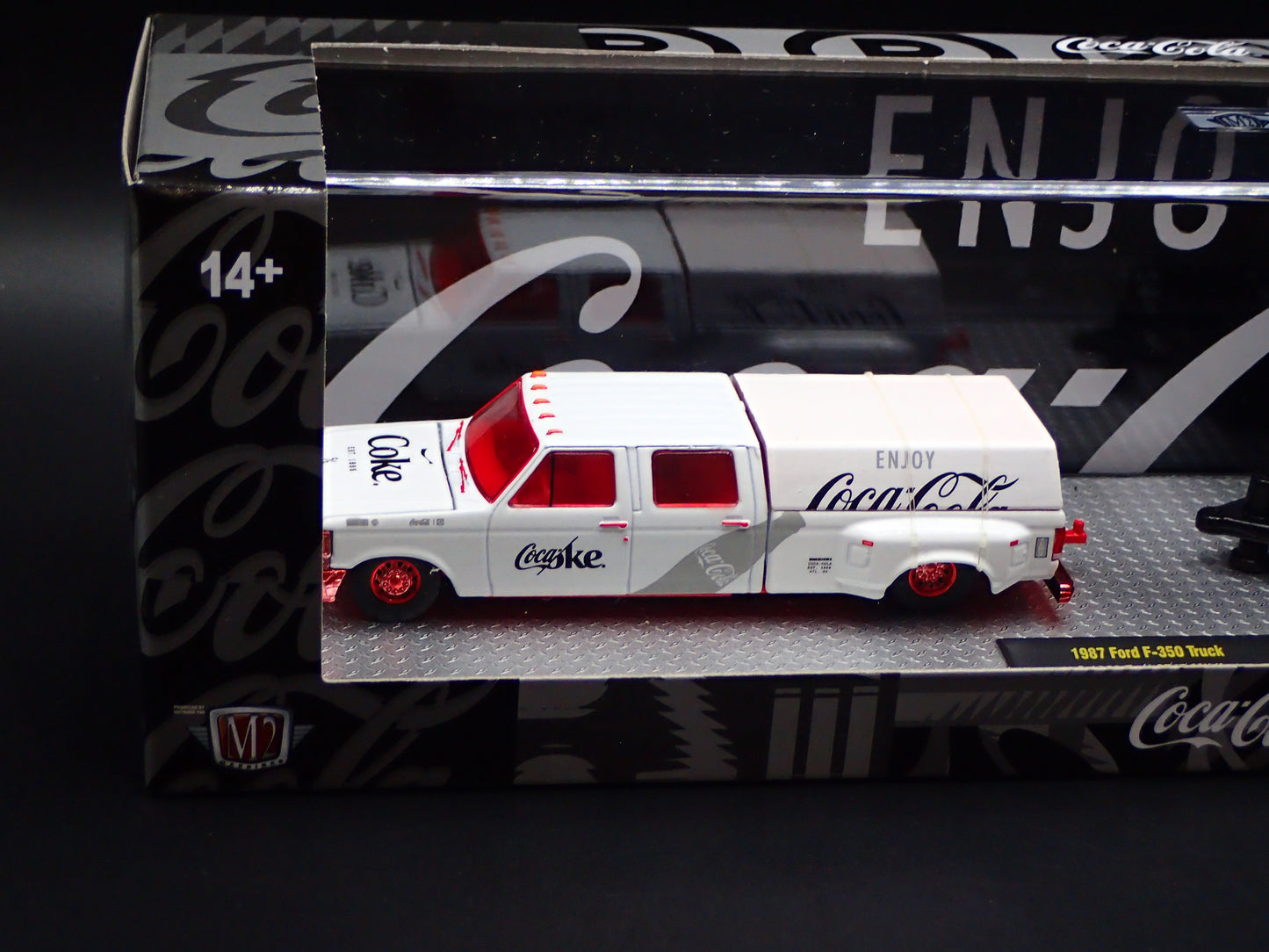 2026 AUTO HAULERS 1987 FORD F350 & 1966 FORD GT40 M2 MACHINES RED CHASE S05