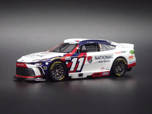 2026 26 TOYOTA CAMRY 11 DENNY HAMLIN DEBT RELIEF NASCAR 1:64 SCALE DIECAST CAR