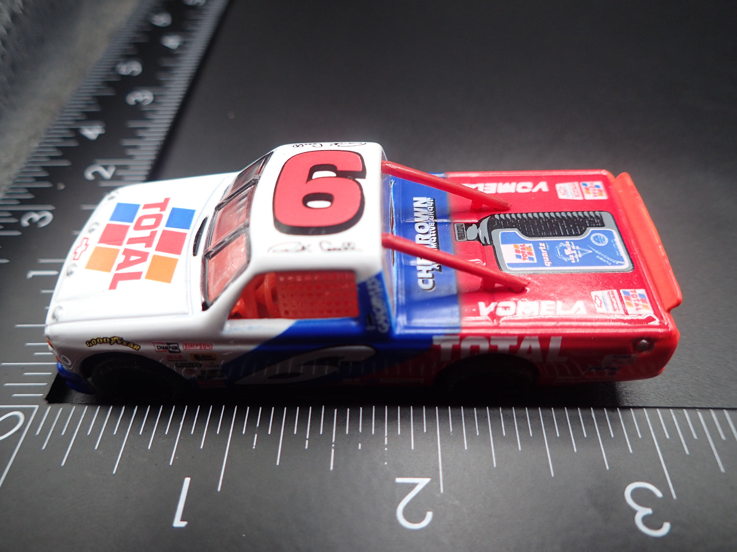 1995 CHEVY SILVERADO #6 RICK CARELLI TOTAL NASCAR TRUCK 1:64 SCALE DIECAST CAR
