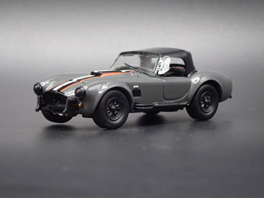 1965 65 SHELBY COBRA 427 S/C GRAY 1:64 SCALE COLLECTIBLE DIECAST MODEL CAR