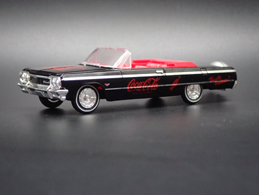 1964 64 CHEVY CHEVROLET IMPALA SS CONVERTIBLE COCA COLA 1:64 SCALE DIECAST CAR