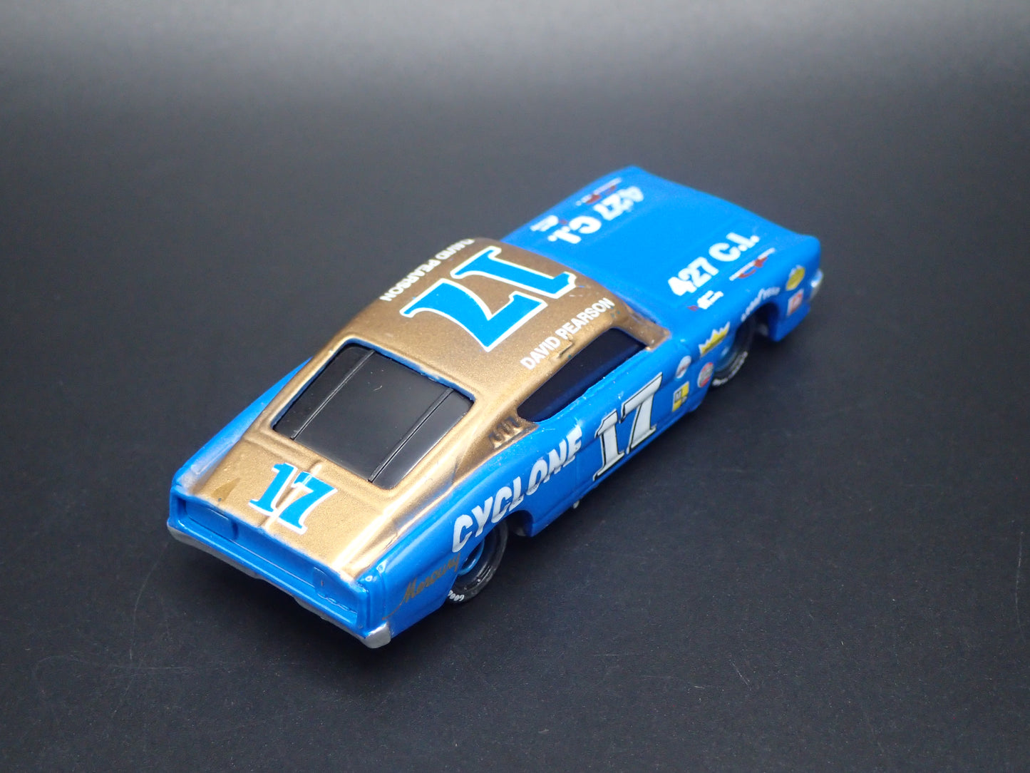 1969 69 MERCURY CYCLONE 17 DAVID PEARSON NASCAR 1:64 SCALE DIECAST MODEL CAR