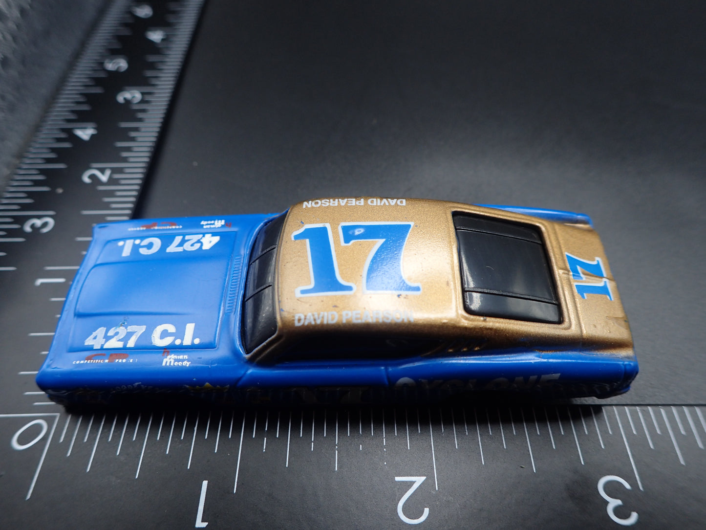 1969 69 MERCURY CYCLONE 17 DAVID PEARSON NASCAR 1:64 SCALE DIECAST MODEL CAR