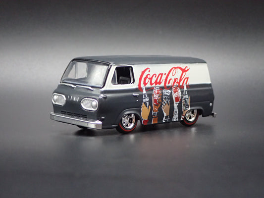 1965 65 FORD ECONOLINE VAN COCA COLA COKE 1:64 SCALE DIORAMA DIECAST MODEL CAR