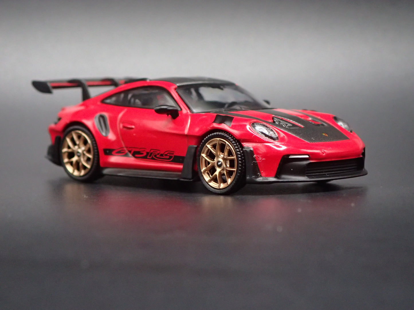 2018-2026 PORSCHE 911 GT3 RS 992 WEISSACH PACKAGE RED 1:64 SCALE DIECAST MODEL CAR
