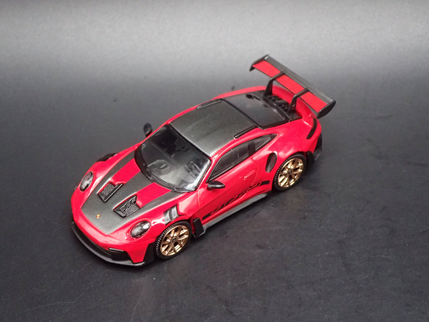 2018-2026 PORSCHE 911 GT3 RS 992 WEISSACH PACKAGE RED 1:64 SCALE DIECAST MODEL CAR