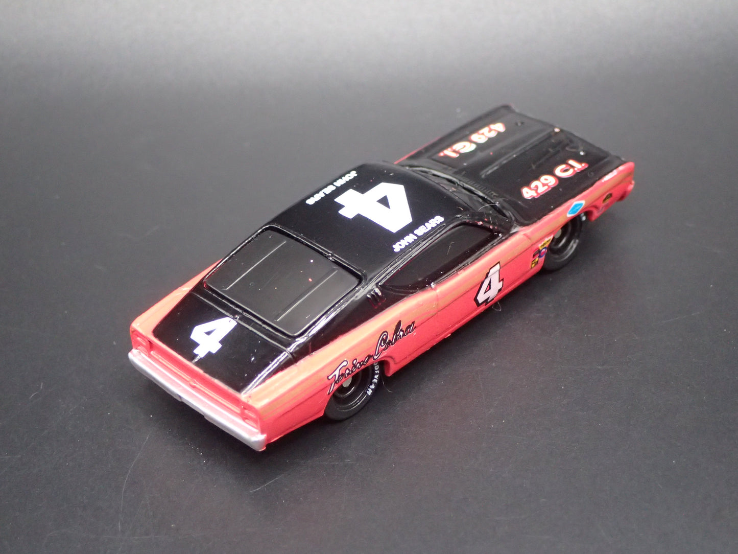 1969 69 FORD TORINO COBRA 4 JOHN SEARS NASCAR 1:64 SCALE DIECAST MODEL CAR