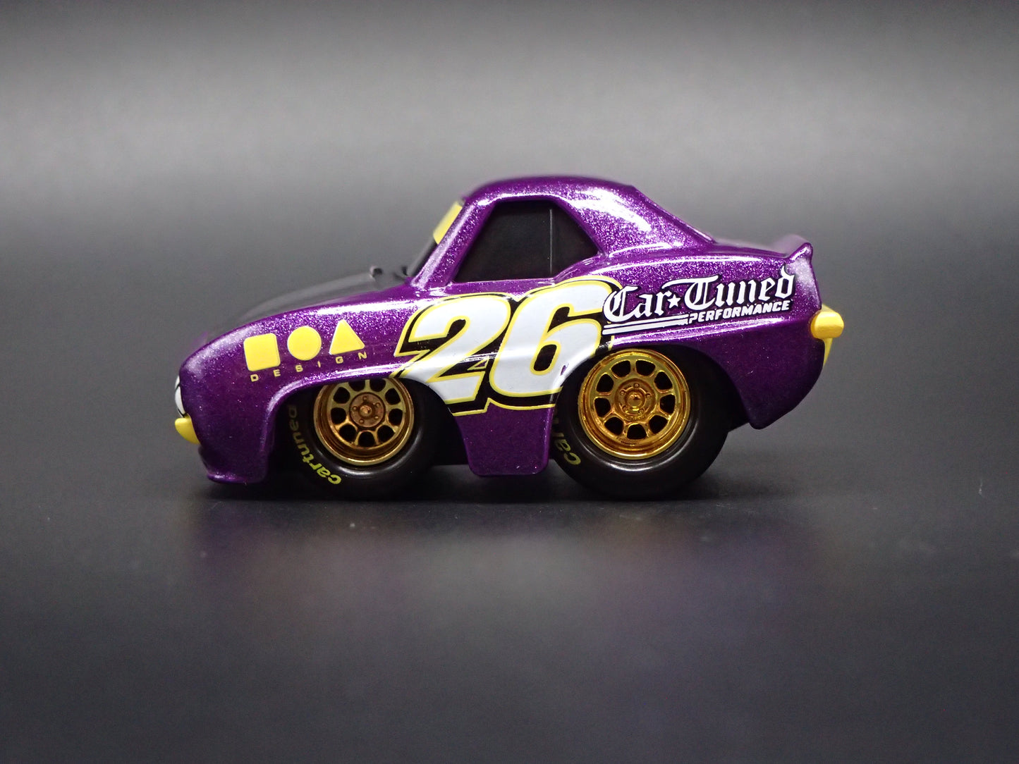 1969 69 CHEVY CHEVROLET CAMARO TUNED PURPLE 1:64 SCALE DIORAMA DIECAST MODEL CAR