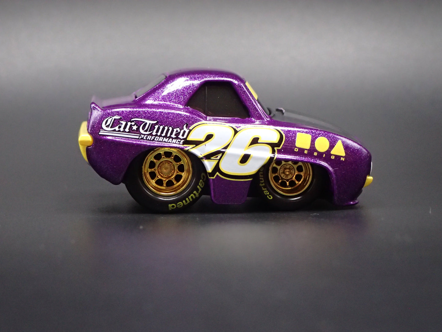 1969 69 CHEVY CHEVROLET CAMARO TUNED PURPLE 1:64 SCALE DIORAMA DIECAST MODEL CAR