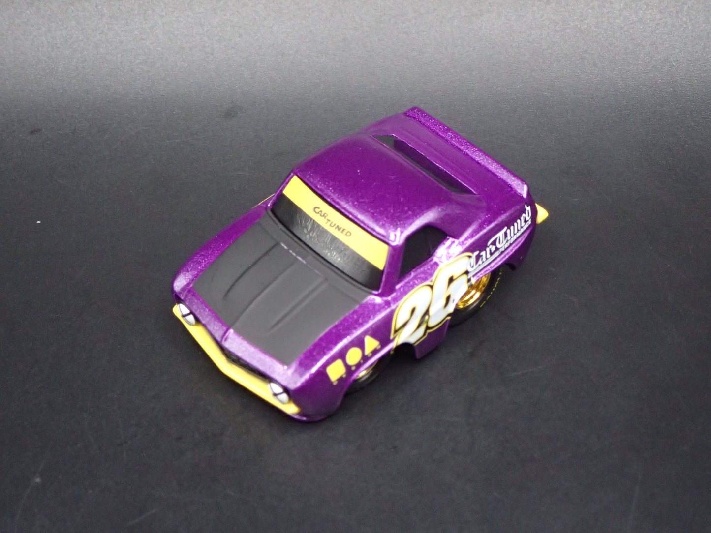 1969 69 CHEVY CHEVROLET CAMARO TUNED PURPLE 1:64 SCALE DIORAMA DIECAST MODEL CAR