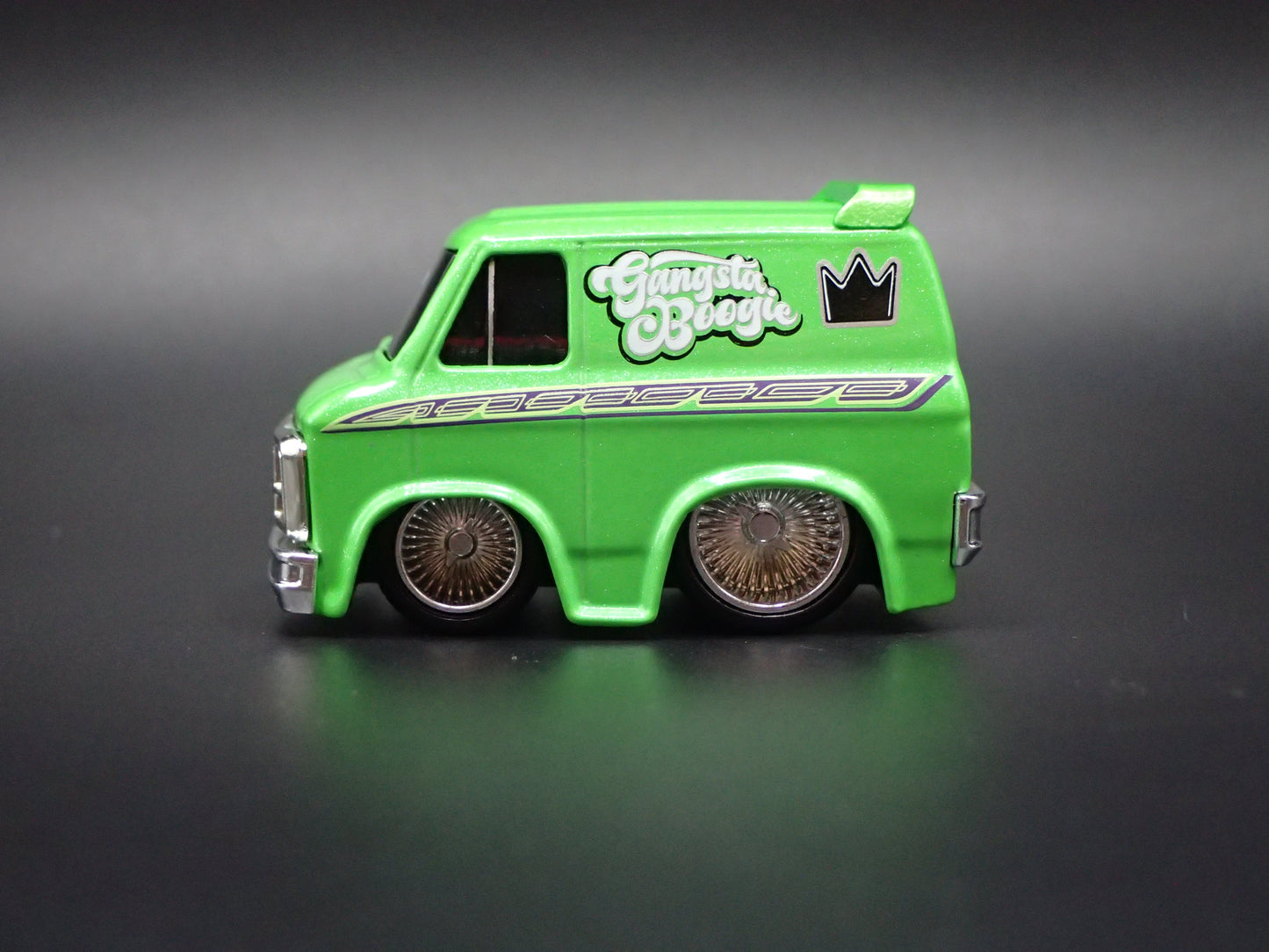 1979 79 GMC VANDURA PANEL VAN CAR TUNED GREEN 1/64 SCALE DIECAST MODEL CAR