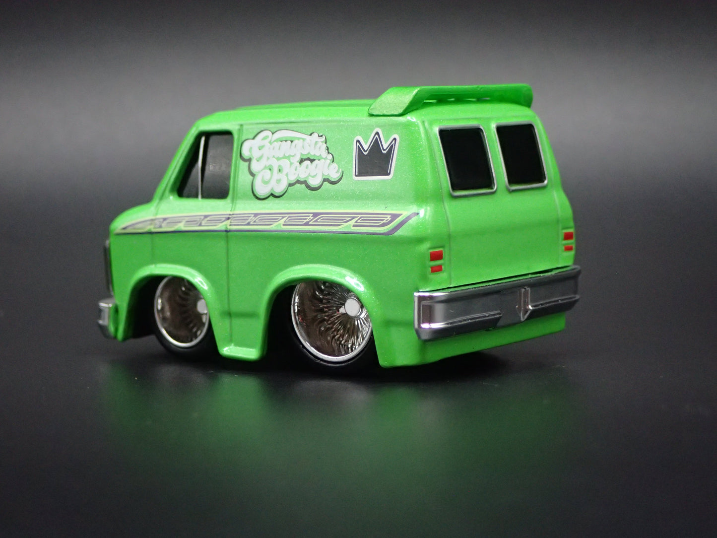 1979 79 GMC VANDURA PANEL VAN CAR TUNED GREEN 1/64 SCALE DIECAST MODEL CAR