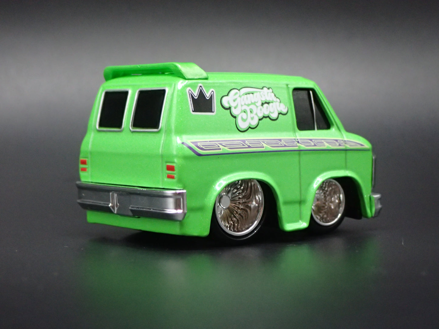 1979 79 GMC VANDURA PANEL VAN CAR TUNED GREEN 1/64 SCALE DIECAST MODEL CAR
