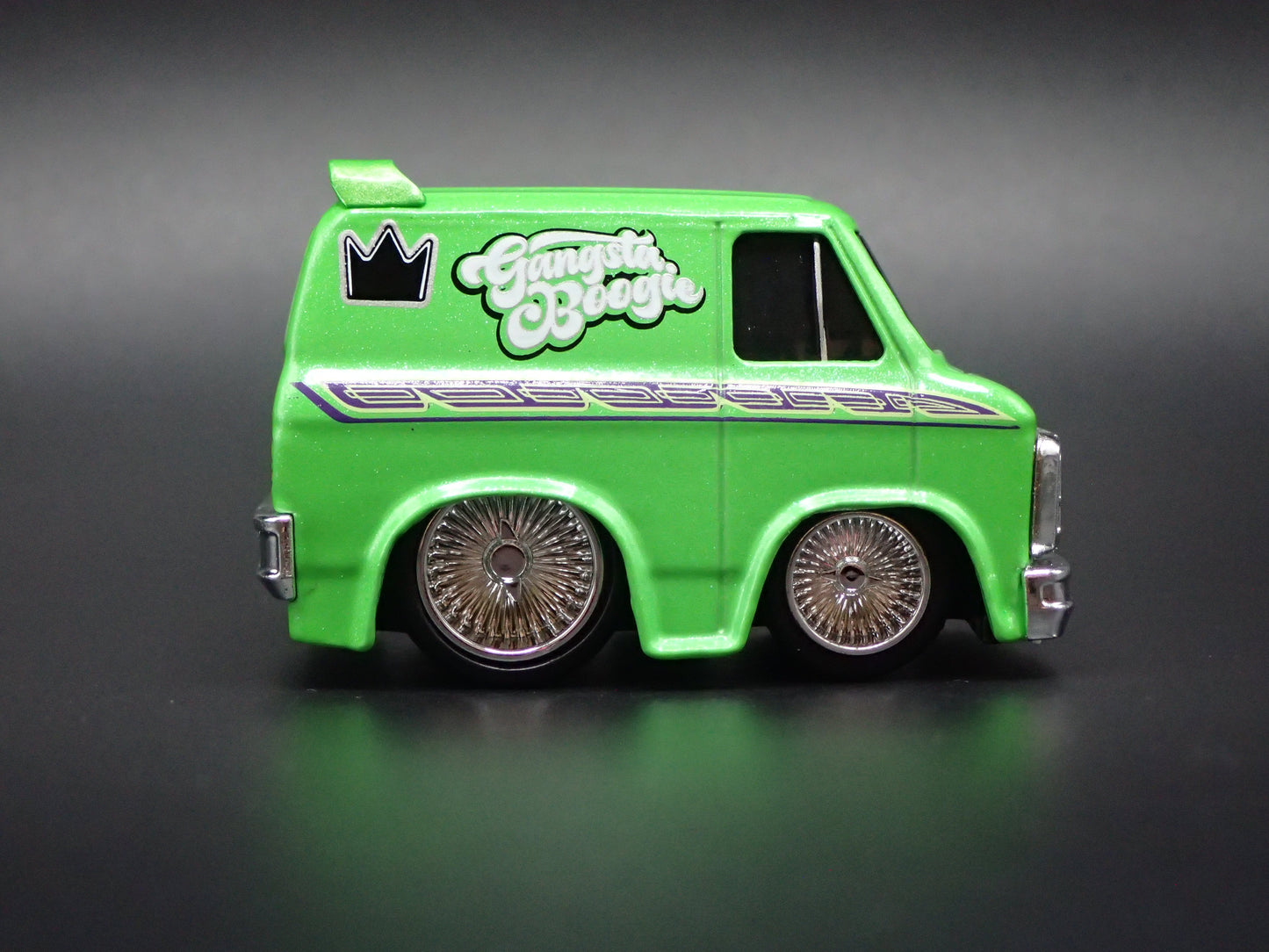 1979 79 GMC VANDURA PANEL VAN CAR TUNED GREEN 1/64 SCALE DIECAST MODEL CAR