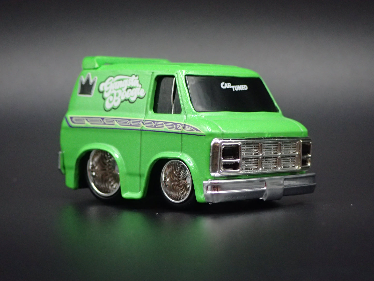 1979 79 GMC VANDURA PANEL VAN CAR TUNED GREEN 1/64 SCALE DIECAST MODEL CAR