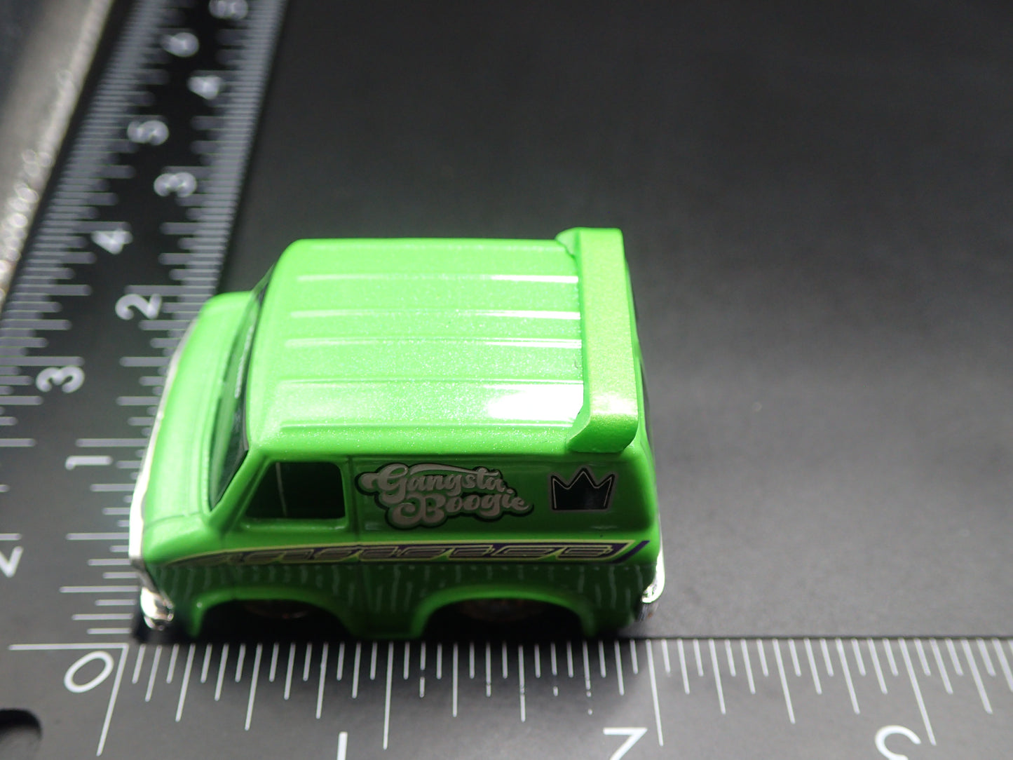 1979 79 GMC VANDURA PANEL VAN CAR TUNED GREEN 1/64 SCALE DIECAST MODEL CAR