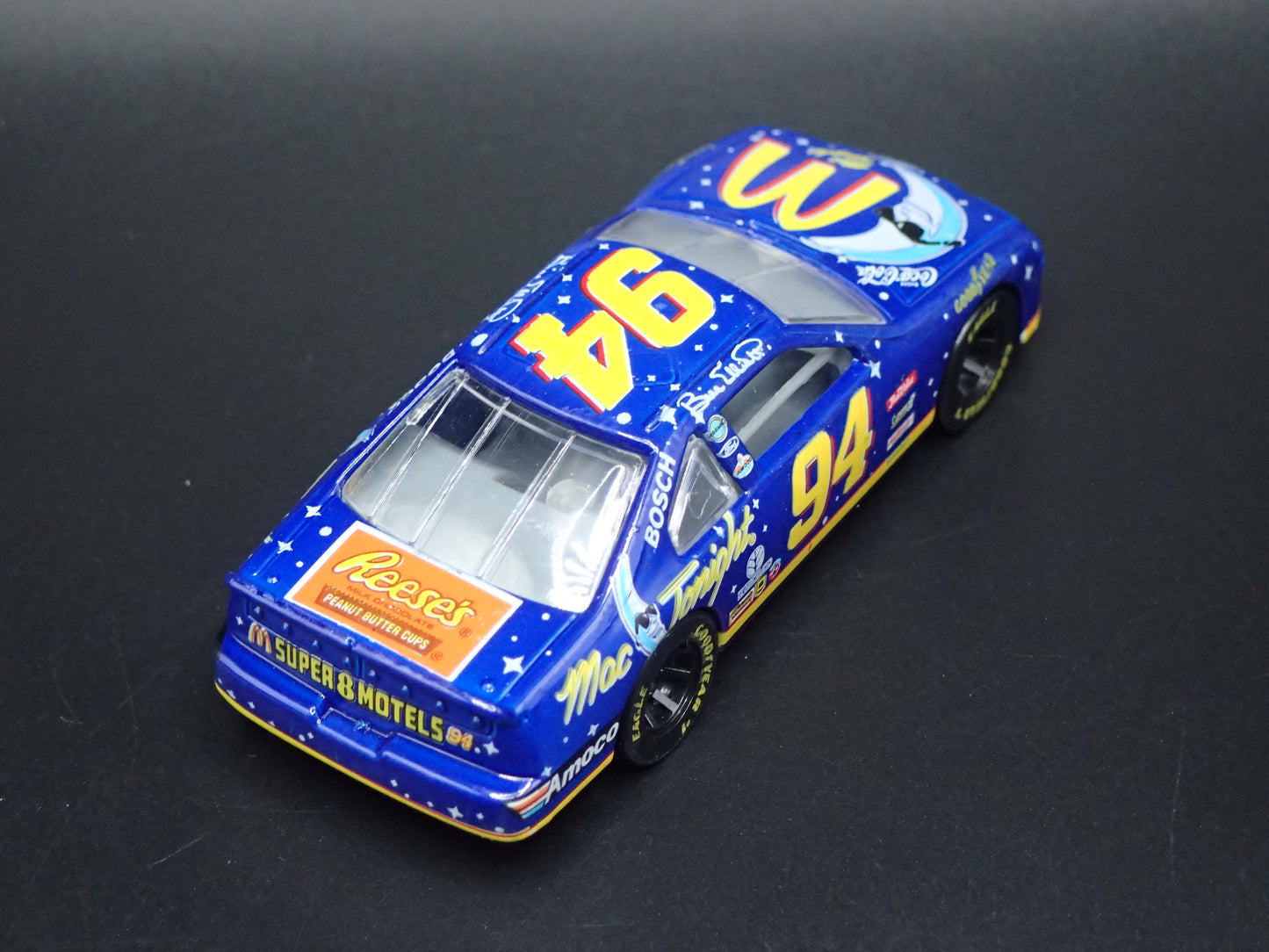 1997 97 FORD THUNDERBIRD 94 BILL ELLIOTT MCDONALDS NASCAR 1:64 DIECAST MODEL CAR