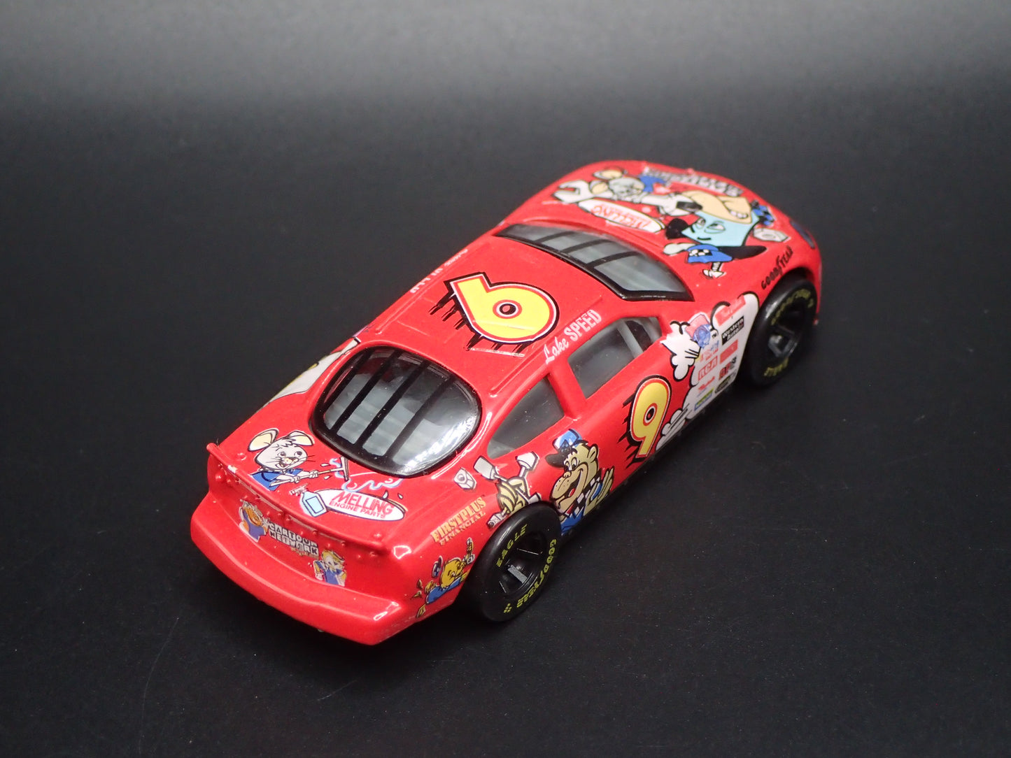 1998 98 FORD TAURUS 9 LAKE SPEED CARTOON NETWORK NASCAR 1:64 SCALE DIECAST CAR