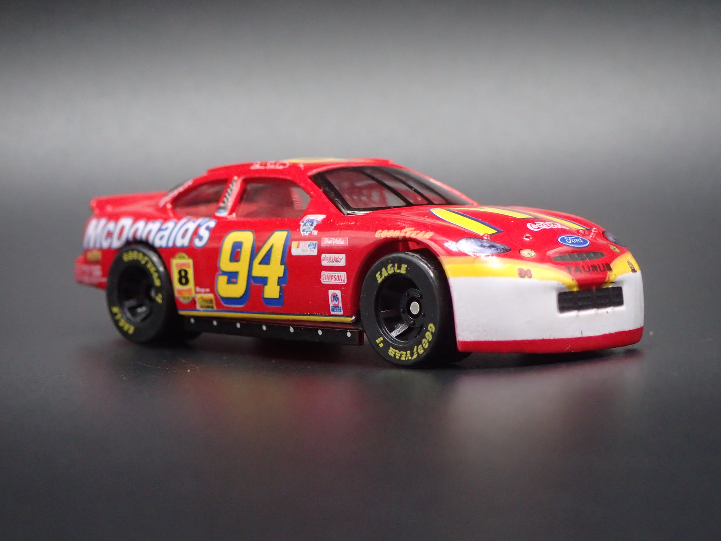 1998 98 FORD TAURUS 94 BILL ELLIOTT MCDONALDS NASCAR 1/64 SCALE DIECAST CAR