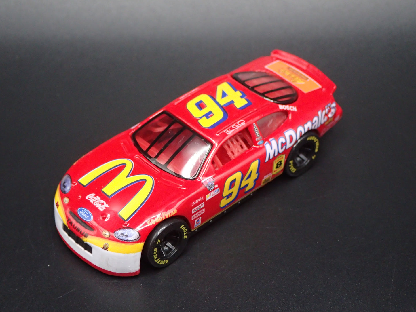 1998 98 FORD TAURUS 94 BILL ELLIOTT MCDONALDS NASCAR 1/64 SCALE DIECAST CAR