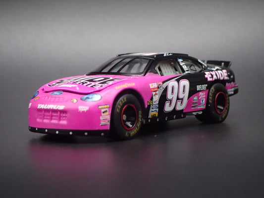 1998 98 FORD TAURUS 99 JEFF BURTON EXIDE NASCAR 1/64 SCALE DIECAST CAR