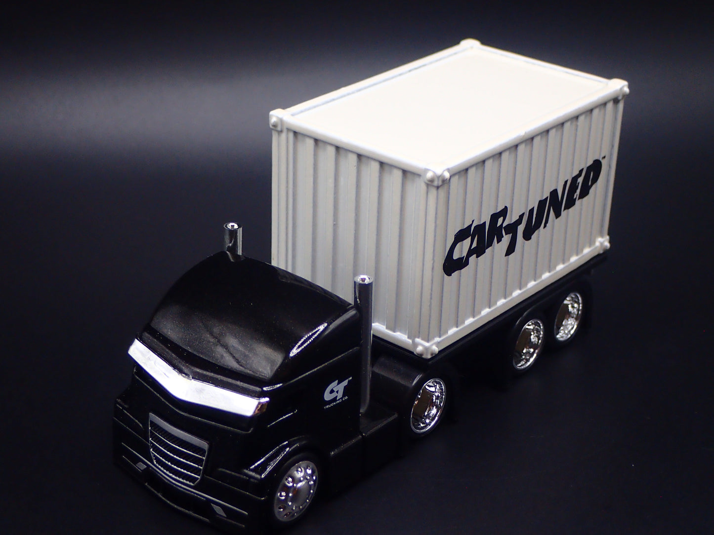 CAR TUNED COOL COE CONTAINER RIG 1:64 SCALE DIORAMA DIECAST MODEL CAR