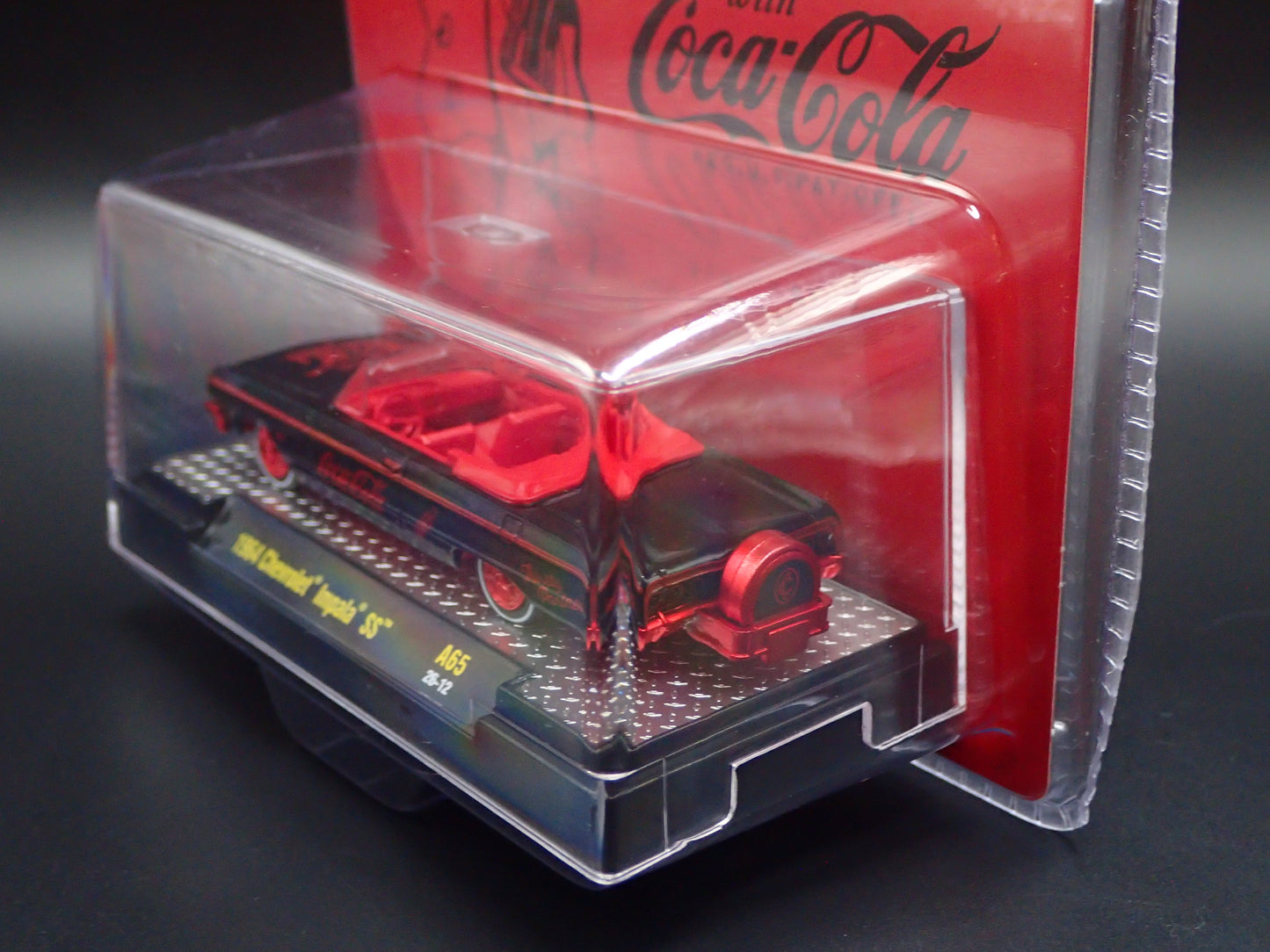 2026 M2 MACHINES 1964 CHEVROLET IMPALA SS COCA COLA RED CHASE 1/750 A65 26-12