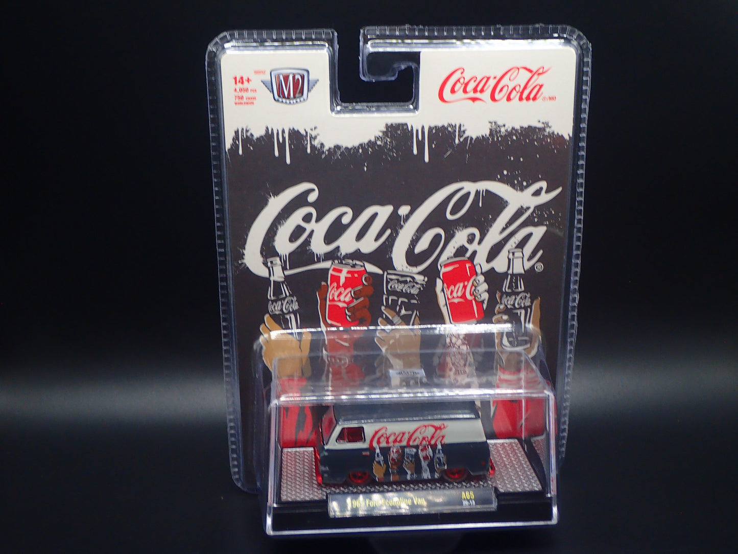 2026 M2 MACHINES 1965 FORD ECONOLINE VAN COCA COLA RED CHASE 1/750 A65 26-13