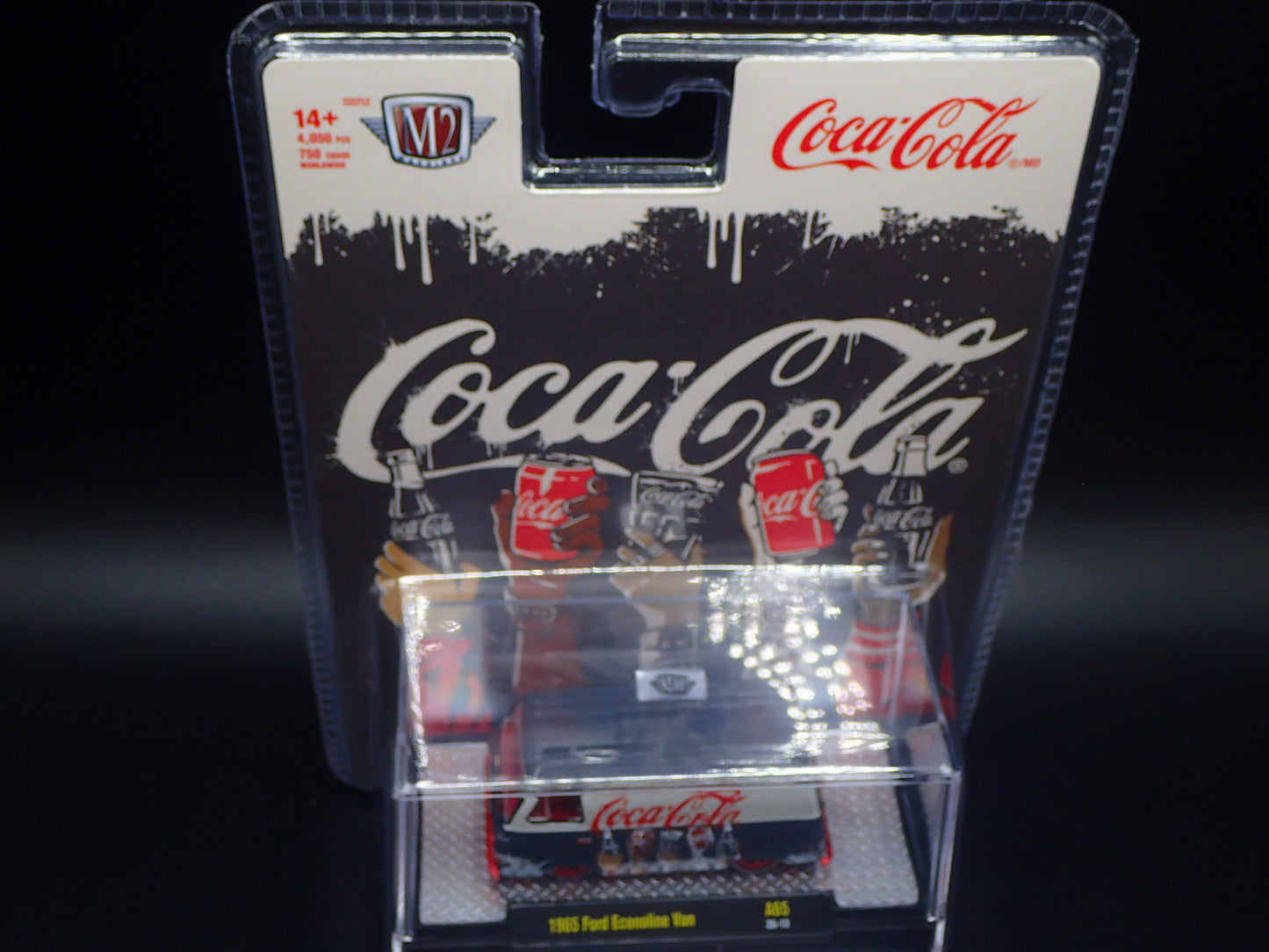 2026 M2 MACHINES 1965 FORD ECONOLINE VAN COCA COLA RED CHASE 1/750 A65 26-13