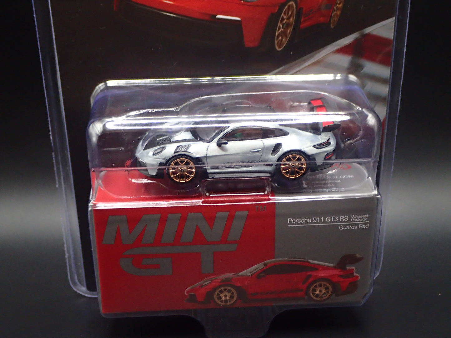 PORSCHE 911 GT3 RS RAW CHASE 2026 TSM MODEL MINI GT #1060 1/64 SCALE