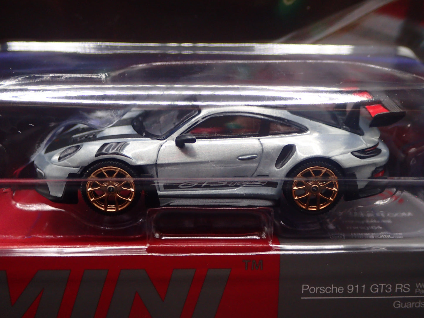 PORSCHE 911 GT3 RS RAW CHASE 2026 TSM MODEL MINI GT #1060 1/64 SCALE