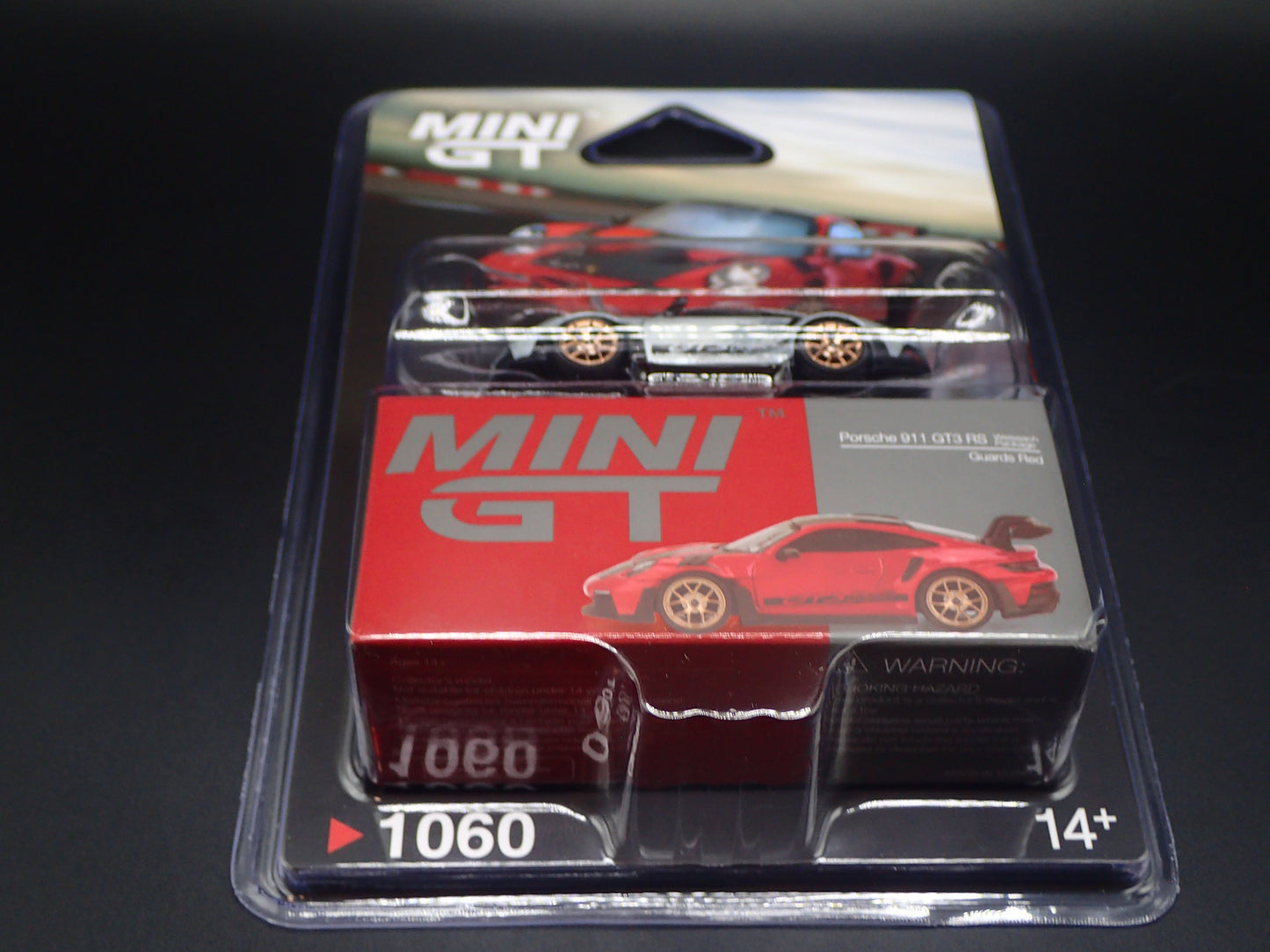 PORSCHE 911 GT3 RS RAW CHASE 2026 TSM MODEL MINI GT #1060 1/64 SCALE
