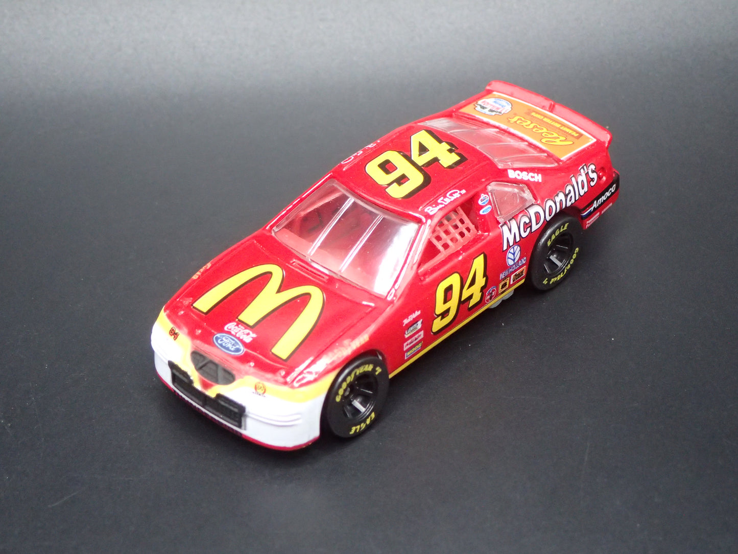 1997 97 FORD THUNDERBIRD 94 BILL ELLIOTT MCDONALDS NASCAR 1:64 DIECAST MODEL CAR