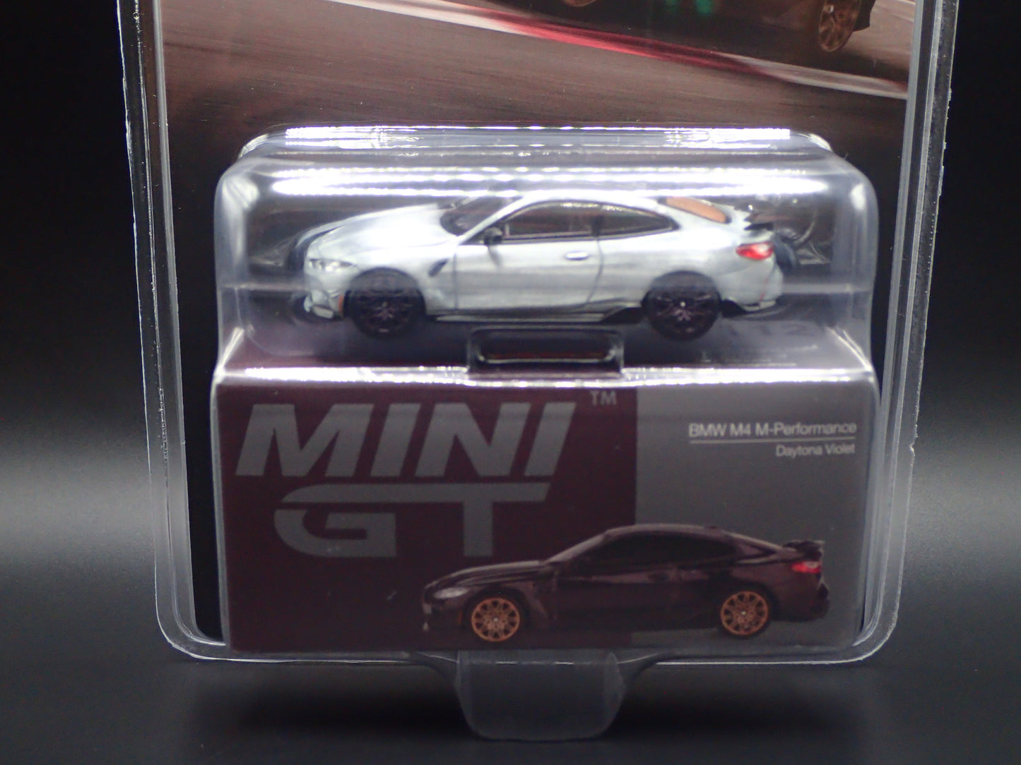 BMW M4 M PERFORMANCE #1112 RAW CHASE TSM MODEL MINI GT 1/64 2026