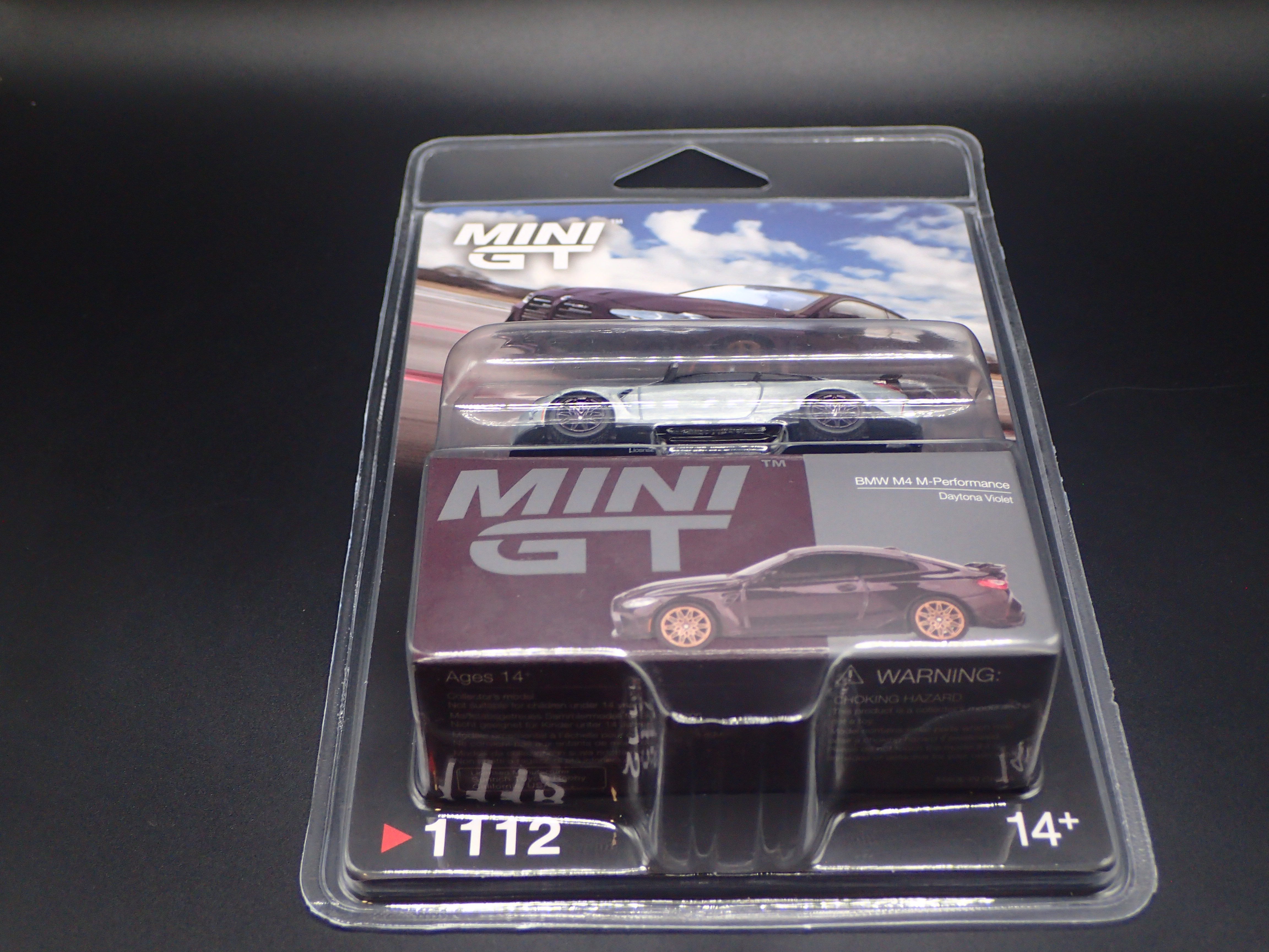 BMW M4 M PERFORMANCE #1112 RAW CHASE TSM MODEL MINI GT 1/64 2026
