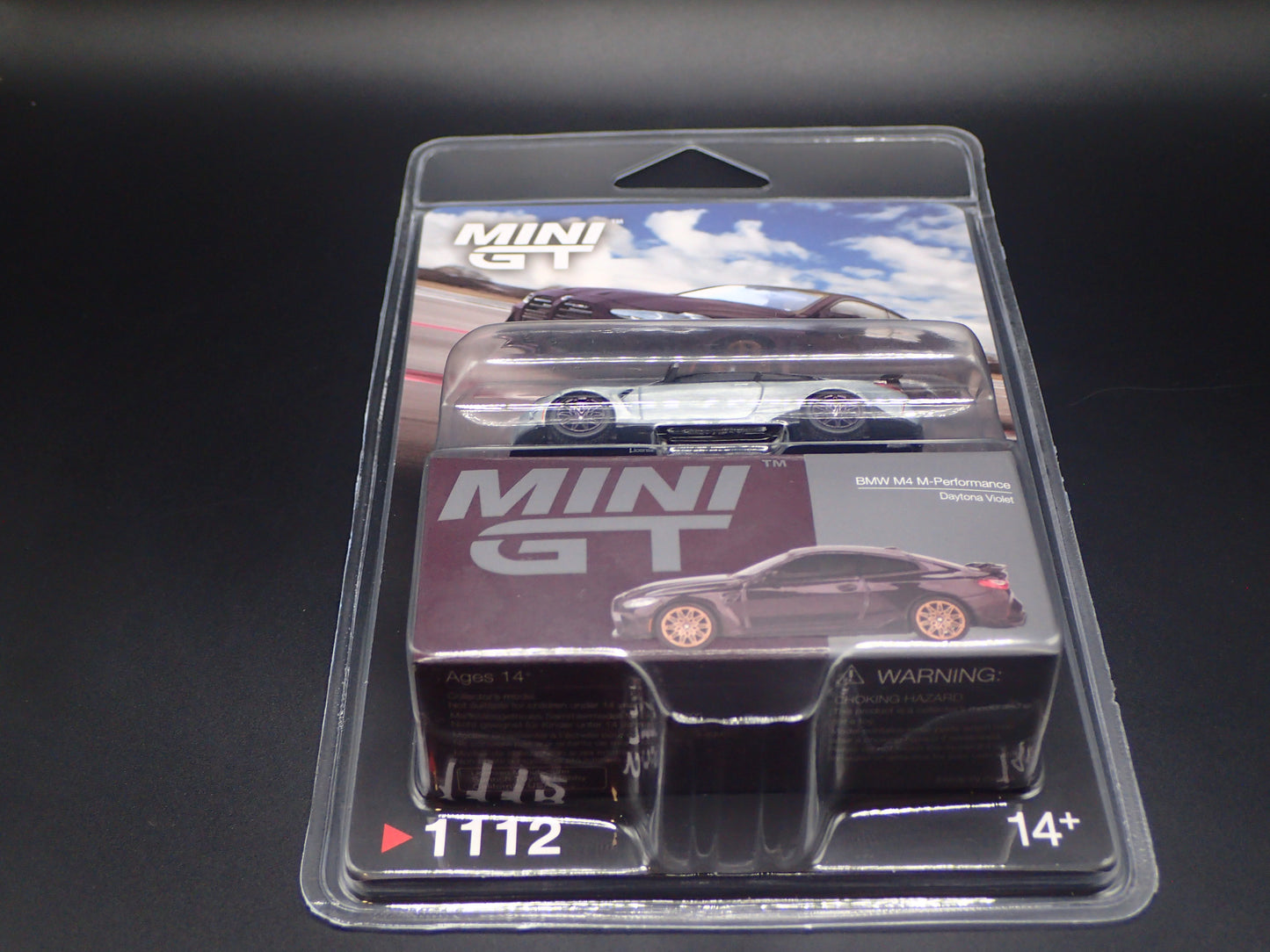BMW M4 M PERFORMANCE #1112 RAW CHASE TSM MODEL MINI GT 1/64 2026